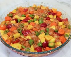 ÇOK PRATİK FIRINDA SEBZELİ TAVUK YEMEĞİ 😍 Aşırı Lezzetli Sebzeli Tavuk Tarifi