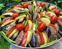 Davet Sofralarınızın Yıldızı Olacak Fırında Sebzeli Dizme Kebap Tarifi💯 Zahmetsiz Oldukça Lezzetli