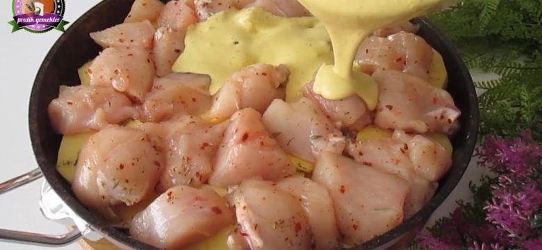 Değişik Tavuk Tarifi. Hiç Böyle Yemek Yedinizmi? LOKUM GİBİ İNANILMAZ LEZZETLİ YEMEK TARİFİ. YENİ