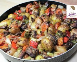 Firinda Cok Kolay Patatesli Kebap tarifi I Firin yemekleri I Ana yemekler