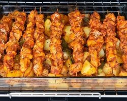 Perfect Chicken Skewer Recipe | Chicken Shish Kebab in the Oven