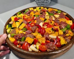 Özel Soslu-Sebzeli-Etli Fırında Güveç Tarifi 🤩Sebze Yemekleri/ Fırın Yemekleri/Ana yemekler