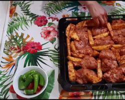 Mangal Tadında Tavuk Patates#Fırında Tavuk Patates#fırın yemekleri#nefis yemekler#yemek tarifleri#