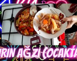 FIRIN AĞZI YAPIMI (OCAKTA) 💕 HAZIRLAMASI KOLAY PRATİK EV YEMEKLERİ 🌹🌹🌹🔔💕🔔 home cooking