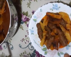 Fırında Köfteli Patates Yemeği / Fırın Yemekleri