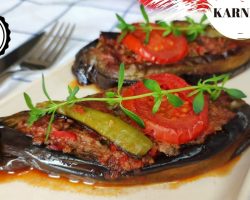 🔝FIRINDA KARNIYARIK TARİFİ👌 KARNIYARIK NASIL YAPILIR / PATLICAN YEMEKLERİ / FIRIN YEMEKLERİ