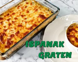 Ispanak Graten Tarifi | Beşamel Soslu Ispanak Nasıl Yapılır ?| Fırın Yemekleri