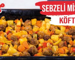 FIRINDA SEBZELİ MİSKET KÖFTE TARİFİ (FIRIN YEMEKLERİ)
