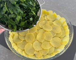 PATATES VE ISPANAK UYUMUNA BA-YIL-DIM 😍 MİSAFİRLERİM BU TARİFİ ÇOK BEĞENDİ 👏 KESİNLİKLE DENEYİN 🥔