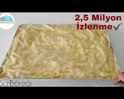 HAMURU ASLA YIRTILMAYAN SU BÖREĞİ TARIFI [ENG SUB]👌muhteşem oluyor ✔#masmavi3mutfakta