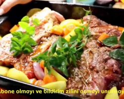 Fırında Sebzeli Dana Gerdan Tarifi & Et Yemekleri, sevginin sofrasi