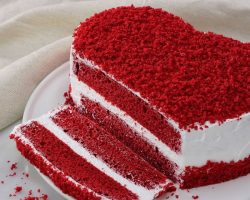 Borcamda Yapıldığına Kimse İnanmıyor 🤭 Kalıpsız Red Velvet Kalp Pasta Tarifi ❤️