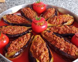 KARNIYARIK | ETLİ PATLICAN YEMEKLERİ TARİFİ 👌DOMATES DOLMASI NASIL YAPILIR | FIRINDA YEMEK TARİFLERİ