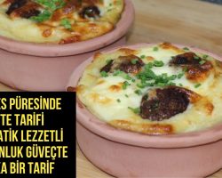 PATATES PÜRESİNDE KÖFTE / FIRIN YEMEKLERİ / KOLAY PRATİK YEMEK TARİFLERİ / GÜVEÇTE OEYNİRLİ KÖFTE