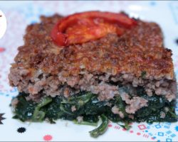 Fırında Kıymalı Ispanak Yemeği / Ispanak Yemeği Nasıl Yapılır / Ispanak Yemekleri / Sebze Yemekleri