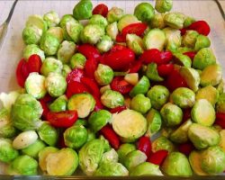 FIRINDA BRÜKSEL LAHANASI /Brüksel Lahanalı Garnitür/Kolay Sebze Yemekleri /Fırında Sebze RosenKohl