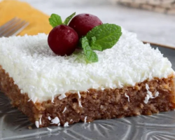 Tadıyla damaklara şölen yaşatacak! Hem pratik hem kolay Kıbrıs tatlısı tarifi