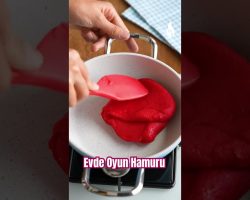 Gerçeğinden Farksız Oyun Hamuru Yapımı