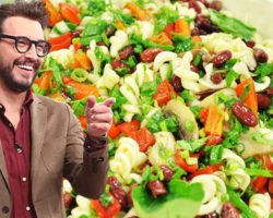 Danilo Şef’in makarna tarifine meydan okuyor! İşte en kolay ve sağlıklı makarna salatası tarifi